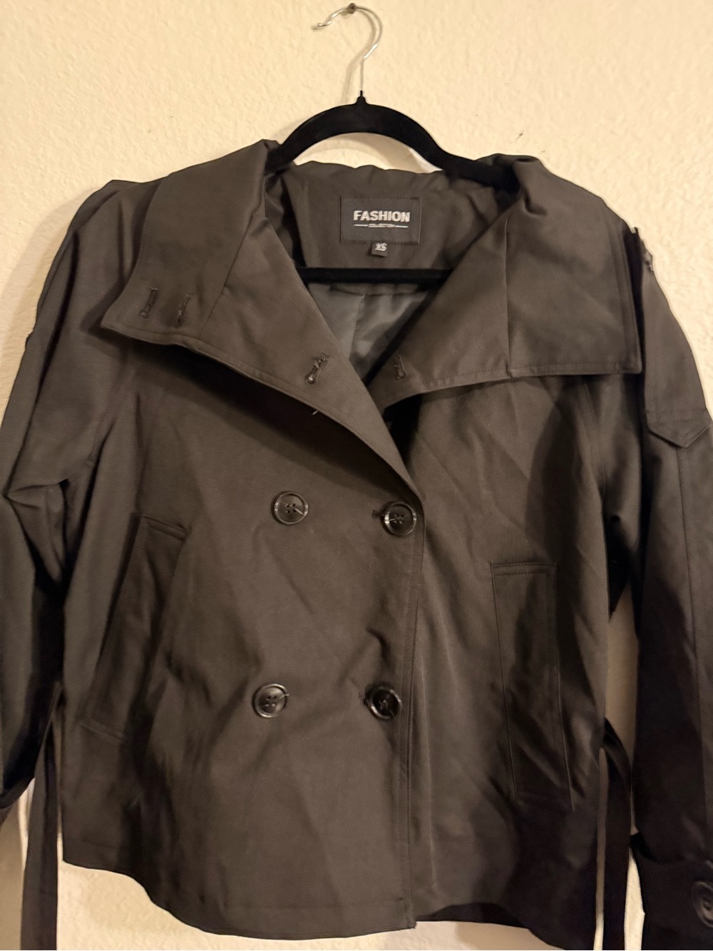 Fashion Collection Jacket Da Black Versatile